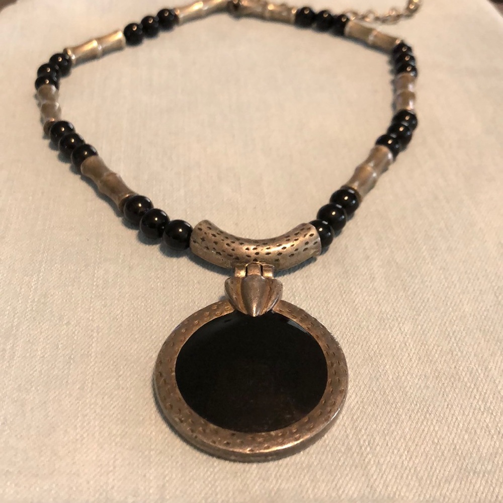 Chico’s Large Boho Statement Necklace - image 1